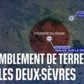Mauzé, Un tremblement de terre de 5,8 a secoué l'Ouest de la France ce vendredi 16 juin 2023 à 18h38.