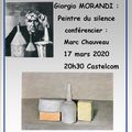 Conférence histoire de l'Art : Giorgio MORANDI ANNULATION