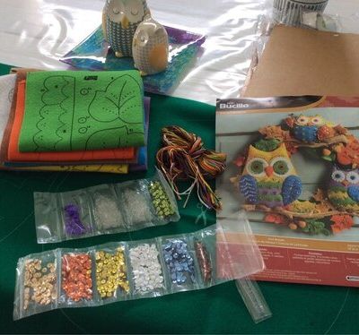 Couronne en feutrine