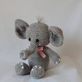 Un éléphant ...au crochet... 