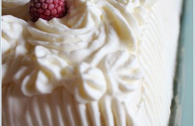 Vacherin framboise-mangue, une manière rafraîchissante de terminer un repas...