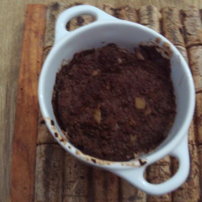 Gâteau pomme- cacao