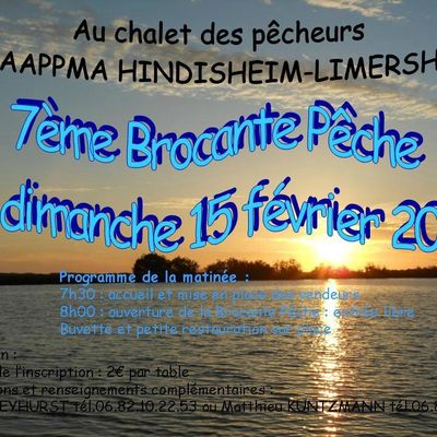 Brocante AAPPMA HINDISHEIM-LIMERSHEIM