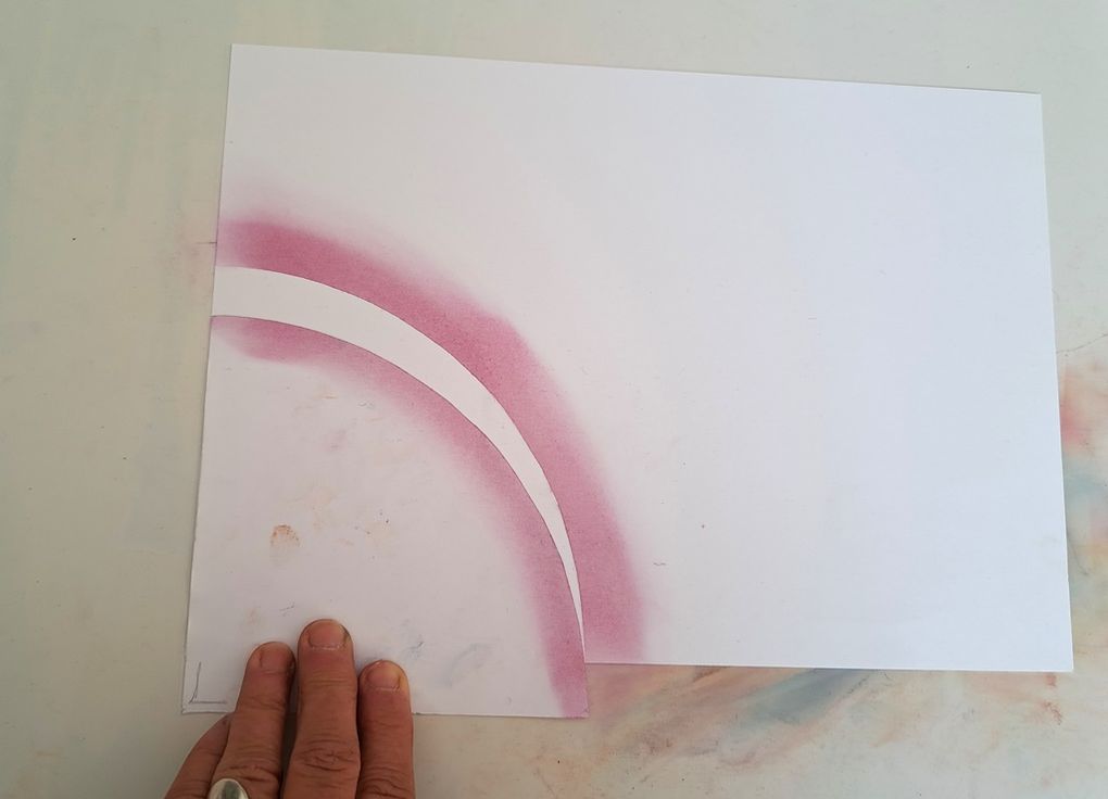 Pastels secs : SUPERPOSITIONS