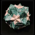 Kusudama 3 / Lys blanc