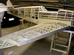Un Messerschmidt 109 à l’échelle 1/2