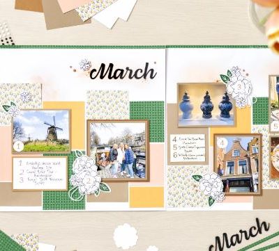 Album pages de scrap 