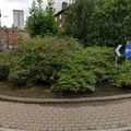 Rond-point à Greenock (Ecosse)