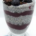 Chia pudding aux myrtilles