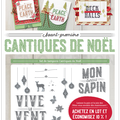 Avant première: cantique de Noël Stampin'up