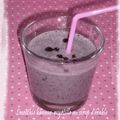 Smoothie banane-myrtille au sirop d'érable