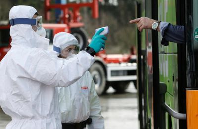  824. L'OMS parle de menace de "pandémie réelle", l'Italie en isolement 