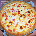 Quiche jambon / tomates / mozzarella