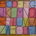 Alphabets à la manière de.....