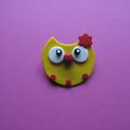 Broche hibou ou chouette