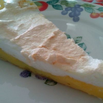 Tarte au citron meringuée