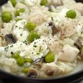 RISOTTO, PETITS POIS ET BEAUMONT DE SAVOIE .