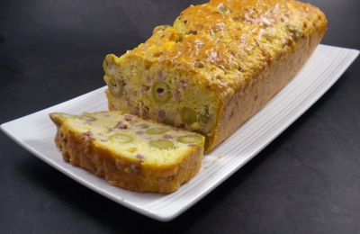 Le cake aux olives et au Comté + Astuce