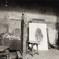 Daniel Frasnay (né en 1928), Deux photos de l'Atelier d'Alberto Giacometti, 1966 