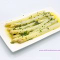 Asperges blanches façon meunière