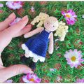 une petite robe printanière pour ma tiny doll au crochet 1,5