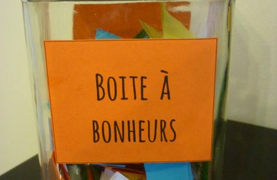 Une boite à bonheur pour toute l'année