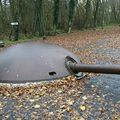 §§- Canon sous coupole de 10 cm TK à la Feste Wagner (Metz)