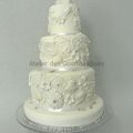 Wedding cake blanc ...