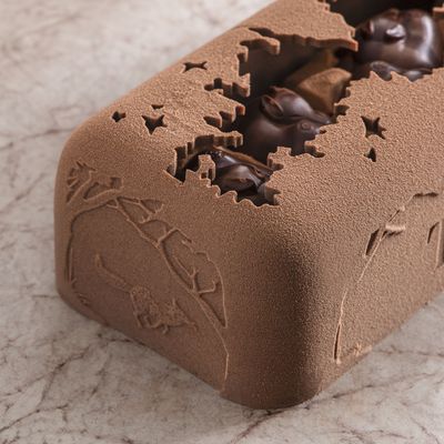 La bûche signature de Yann Couvreur > La bûche Taïga