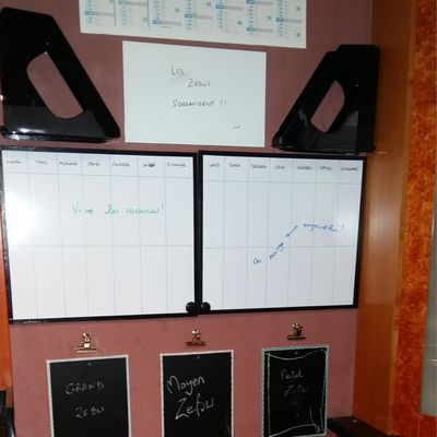 Poste central d'organisation familiale!!