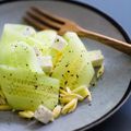 Salade de concombre, feta et pépinette 