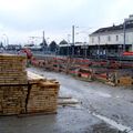 Actualité du 18 janvier 2009 : les travaux de la gare à Franconville