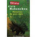 Mémoires de porc-épic d'Alain Mabanckou