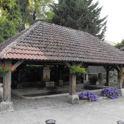 Lavoir à Vrigny dans la Marne, région Champagne Ardenne