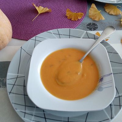 Velouté au potiron et au panais