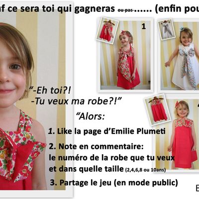 QUI VEUT GAGNER UNE ROBE ?