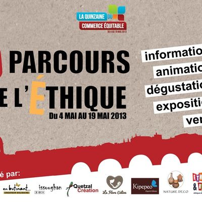 la Quinzaine du commerce équitable du 4 mai au 18 mai 2013