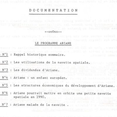 [Hommage] - Revue de Presse autour de 1980 sur les premiers pas de Ariane I