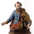 Buste de Saint Pierre. Allemagne du Sud, début du XVIe siècle, circa 1520 