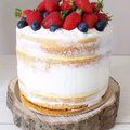 Naked cake aux fraises