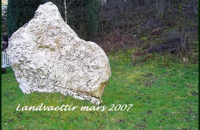 Pierres blanches en Ardenne