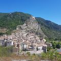 Jour 4 :Alpes Maritimes .Entrevaux, Gorges du Cians et Beuil.