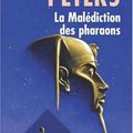 La Malédiction des pharaons, d'Elizabeth PETERS (1981)