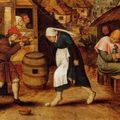 La taverne. Fontaine des péchés. En 1279.