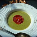 SOUPE Courgettes Chorizo Saint-Agur