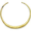 A Central Asian gold torque necklace, circa 1st millennium BC.