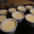 Petits pots de crème anis - vanille