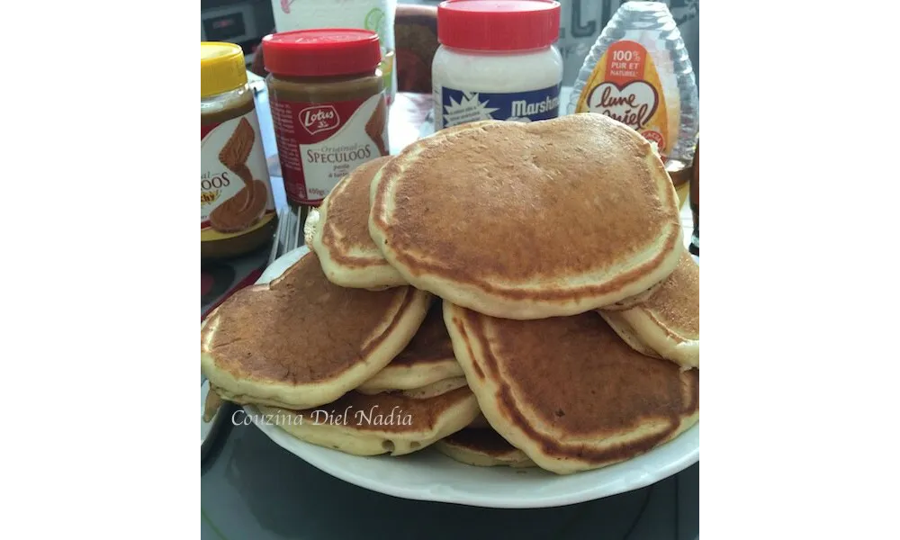 Pancakes de Nigella Lawson