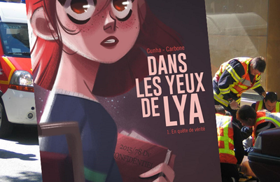 Dans les yeux de Lya, par Carbone et Justine Cunha (BD trilogie)