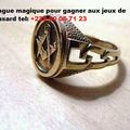 Puissant bague magique pour gagner aux jeux de hasard